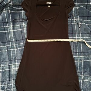 Black Short Sleeve Dress